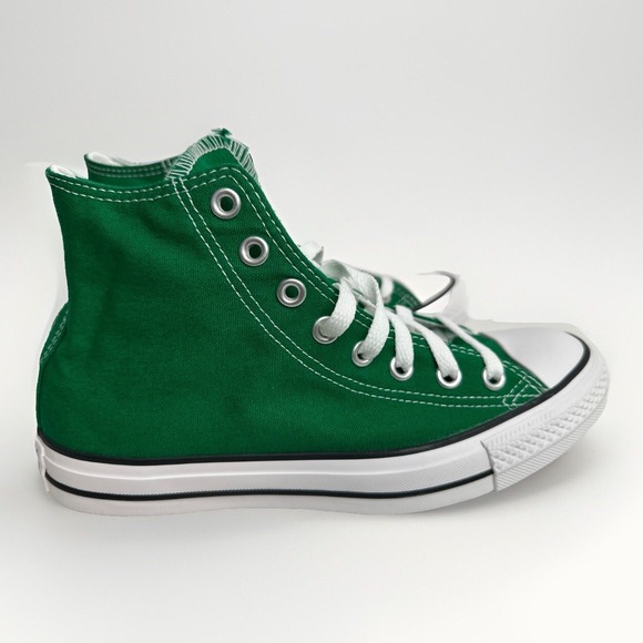 Converse Chuck Taylor All Star Hightops Women's 8.5 Men's 6.5 Amazon Green - Picture 5 of 9